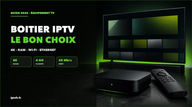 Boitier IPTV : guide complet pour bien choisir en 2026