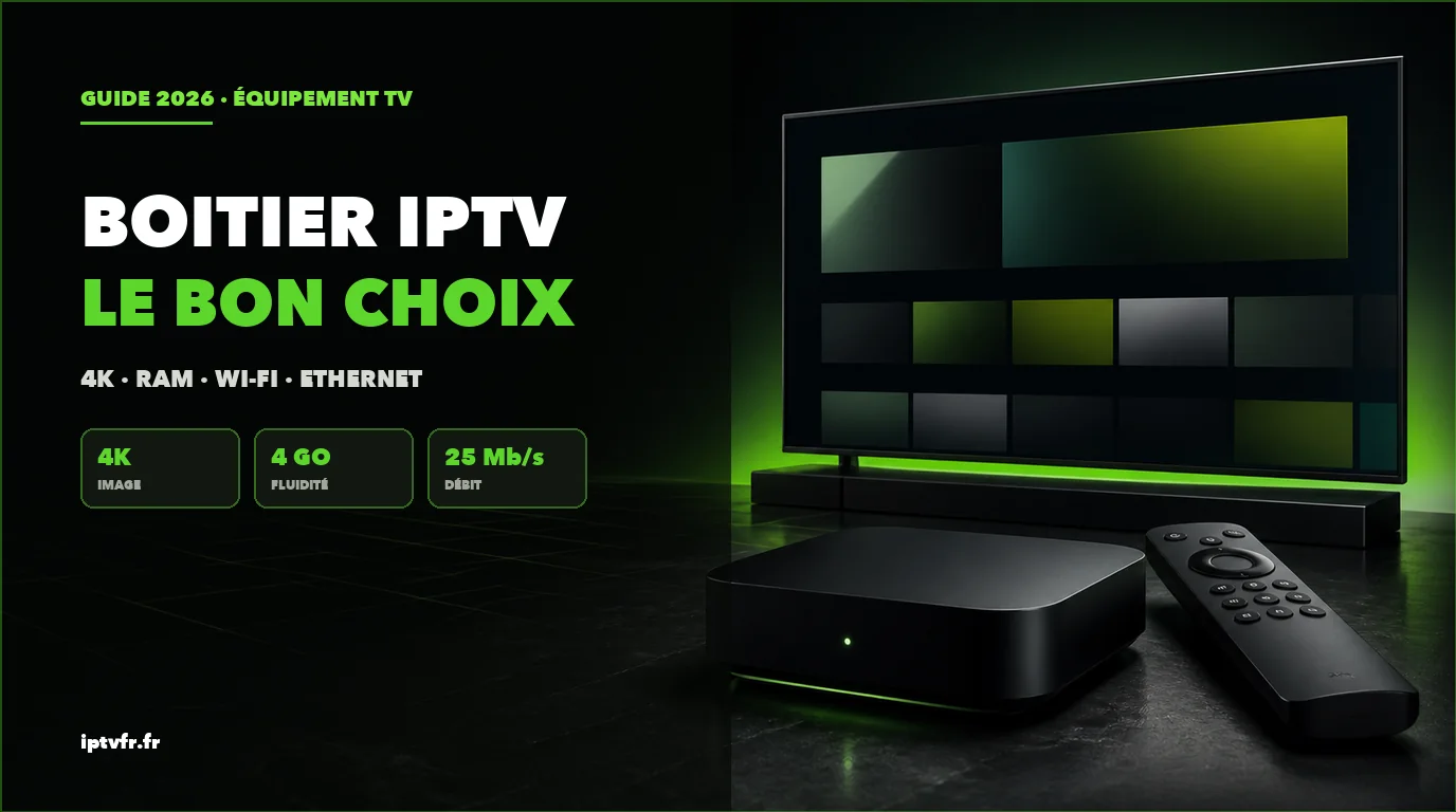 boitier iptv 4K : guide de choix en France